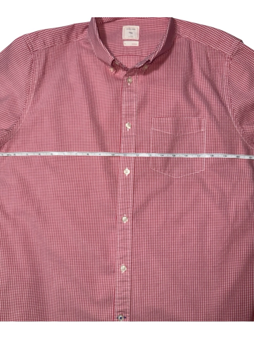 GAP Lived In, Men’s 100% Cotton Short Sleeve Button Up, Size Large - Picture 7 of 7